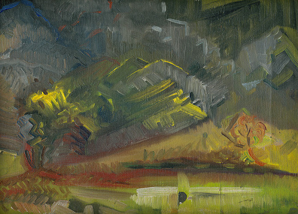 Arnold Peter Weisz-Kubínčan – Večerná krajina 