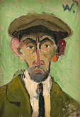 Arnold Peter Weisz-Kubínčan – Self-Portrait 