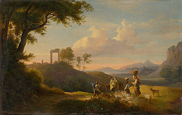 Karol Marko ml. – Figural Scene in South Italian Landscape 