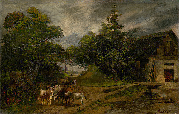 Ľudovít Čordák – Returning from Pasture