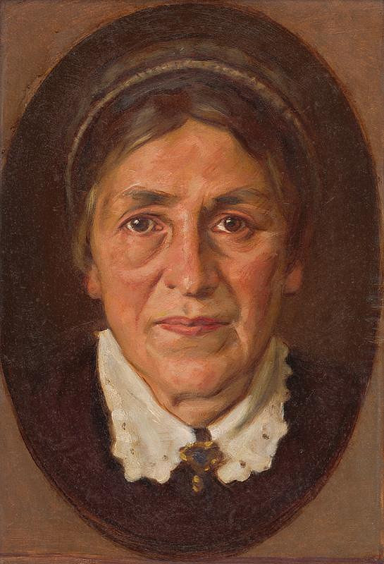 Milan Thomka Mitrovský – Portrait of Elena Marótha Šoltésová 