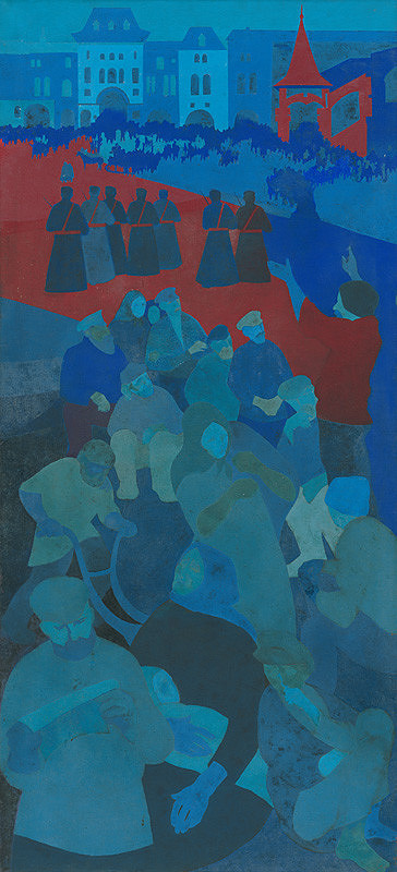 Margita Štrbíková – II. Part of Triptych for 55th Anniversary of the Great October Socialist Revolution