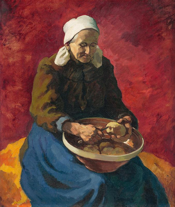 Edmund Gwerk – Šúpanie zemiakov 