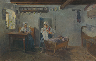 Gustáv Mallý – Above the Cradle 