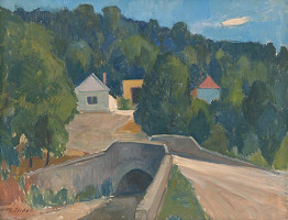 Martin Tvrdoň – Krajina s mostom 