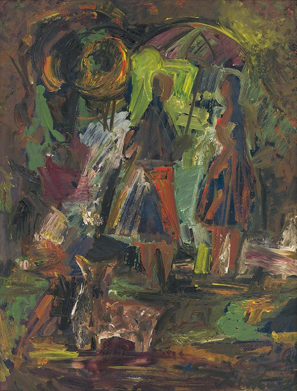 Ctibor Krčmár – V daždi 