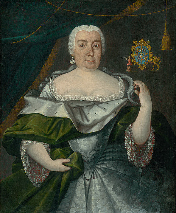 Slovenský maliar okolo polovice 18. storočia, Neznámy maliar – Barónka Žofia Révayová rodená grófka Esterházyová 