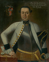 Ján Gottlieb Kramer – Portrait of Marcus Horváth-Stančič; MAREK HORVATH-STANSITH, CAPTAIN, AGED 29 