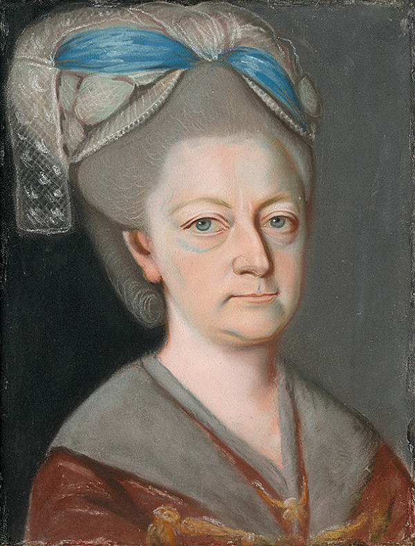 Neznámy maliar – Portrait of a Countess Anna Mária Erdödy 