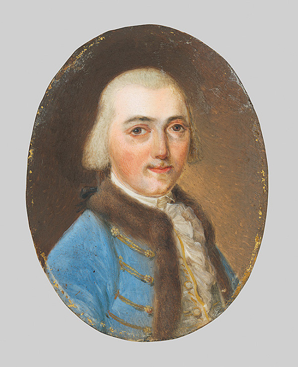 Stredoeurópsky miniaturista zo začiatku 19. storočia – Portrait of Martin Sturman