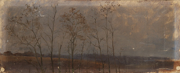 Ladislav Mednyánszky – Autumn in an Orchard. Still Life