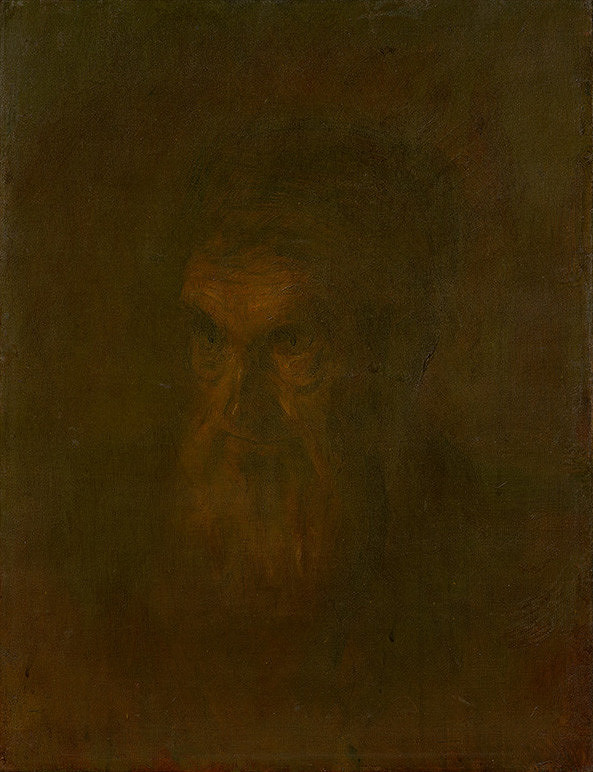 Ladislav Mednyánszky – Head Study of an Old Man 
