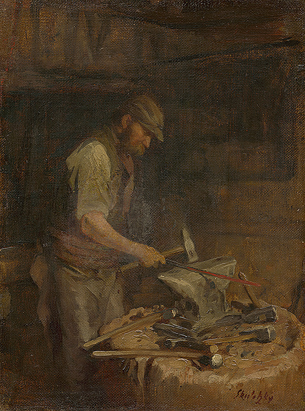 Dominik Skutecký – Blacksmith at Work