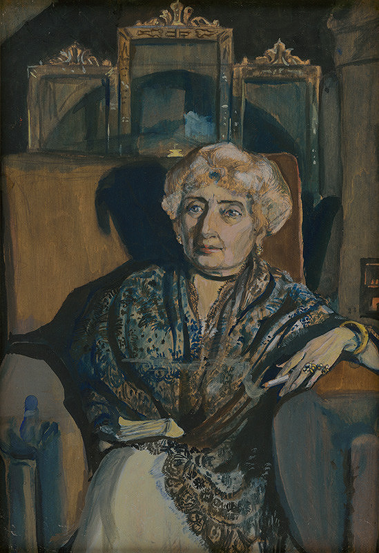 Margita Czóbelová – Portrait of the Artist