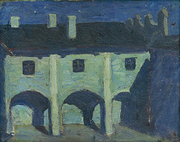 Frida Konstantin – Nádvorie strážskeho kaštieľa 