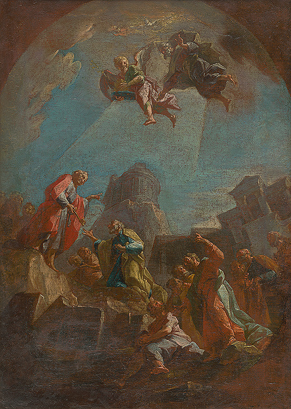 Josef Anton Zoller – Delivery of the Keys to Saint Peter