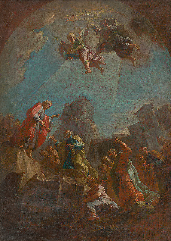 Josef Anton Zoller – Delivery of the Keys to Saint Peter 