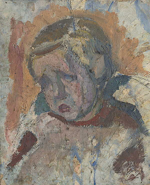 Frida Konstantin – Head Study of a Boy 