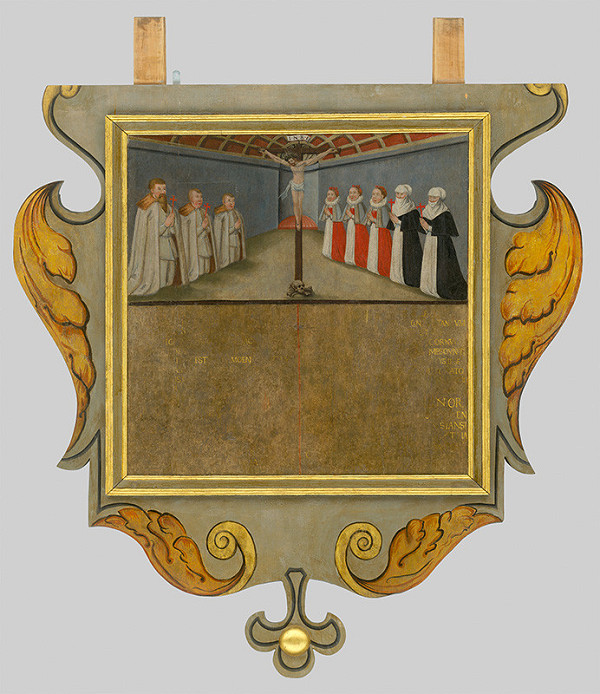 Neznámy maliar, Neznámy rezbár – Epitaph with Crucifixion; Epitaph of Horvath-Stansith family from Stražky with Last Judgment