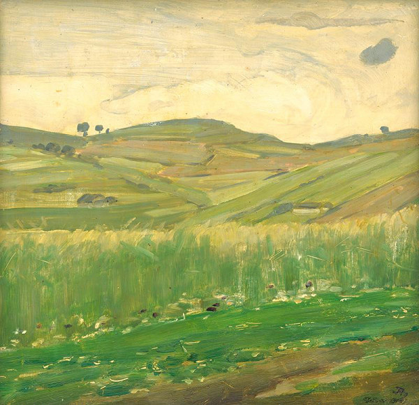 Jaroslav Augusta – Landscape from Detva