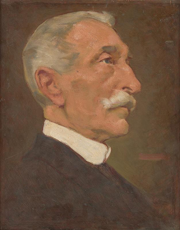 Milan Thomka Mitrovský – Portrait of the Artist's Father