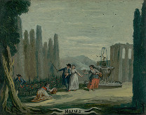 Neznámy maliar – Alegória mesiaca máj 