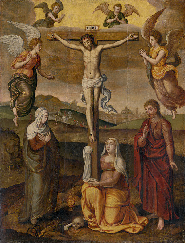 Nizozemský maliar – Crucifixion