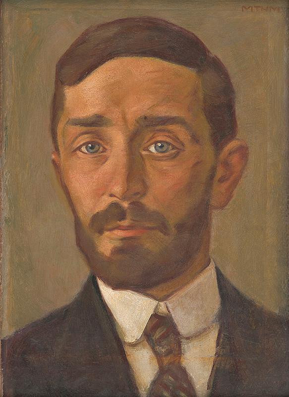 Milan Thomka Mitrovský – Self-Portrait