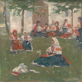 Jaroslav Augusta – Pred kostolom 