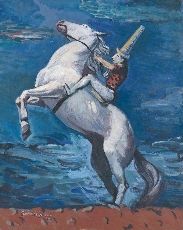 Cyprián Majerník – A Rider by the Seashore