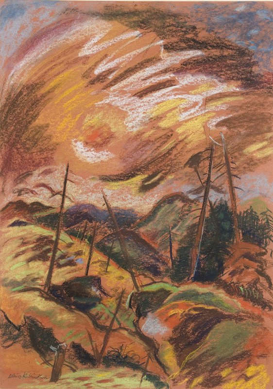 Arnold Peter Weisz-Kubínčan – Forest Clearance in the Mountains
