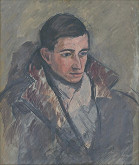 Štefan Žambor – Portrait of Artist J. Ilečka 