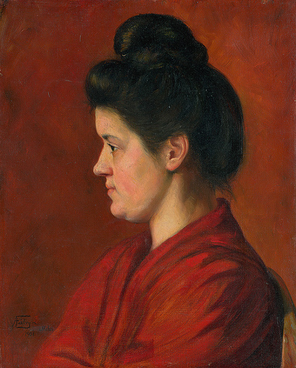 Alojz Fábry – Woman's Head