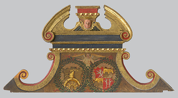 Neznámy autor – Pediment Extension from Epitaph 