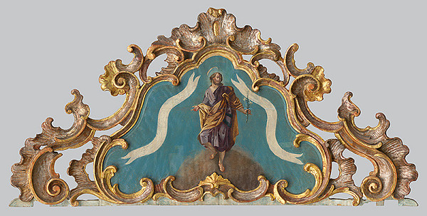 Neznámy autor – Štít oltára mučeníkov s postavou sv. Jozefa 