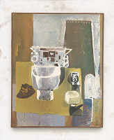 Nikolaj Ivanovič Kormašov – Zátišie s vázami 