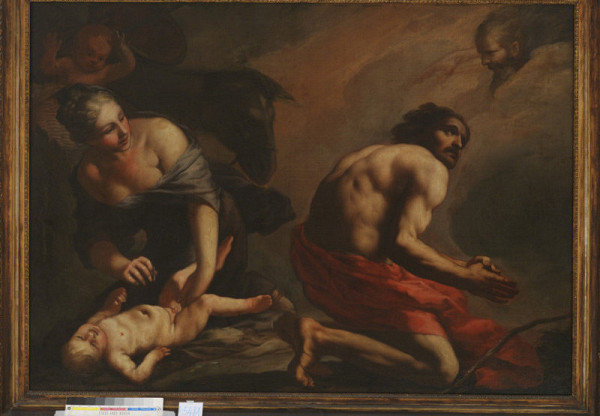 Antonio Zanchi – Obriezka Mojžišovho syna 