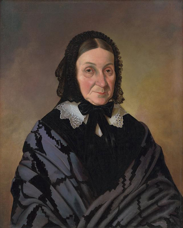 Neznámy maliar – Podobizeň Johany Gyurkovej rod.Markušovej 