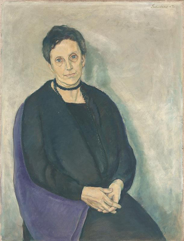 Július Schubert – Portrét matky