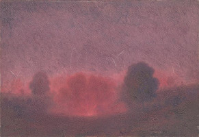 Dezider Czölder – Doberdò - výjav z I. svetovej vojny 