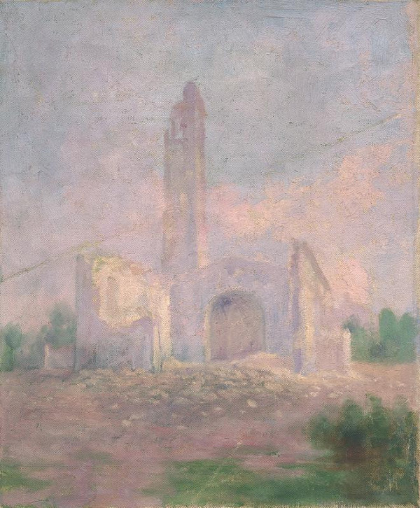 Dezider Czölder – Ruiny kostola