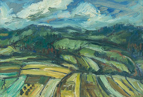 František Studený – Spring Landscape 