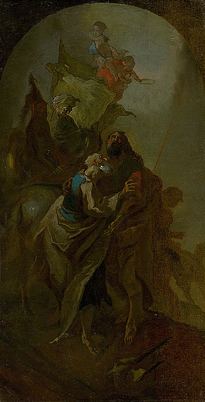 Jan Josef Winterhalter – Rozlúčka apoštola Petra s Pavlom