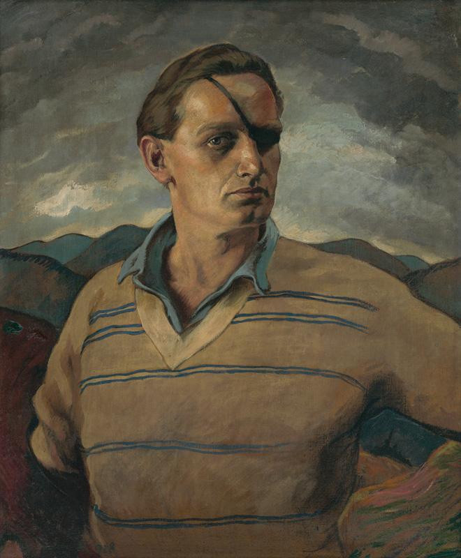 Edmund Gwerk: Autoportrét, 1924, Slovenská národná galéria
