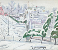 Ernest Zmeták – Zimná krajina 