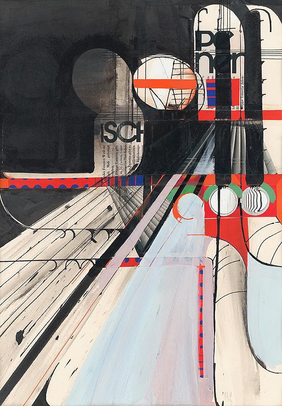 Milan Hrčka – Priemyselný motív I. 