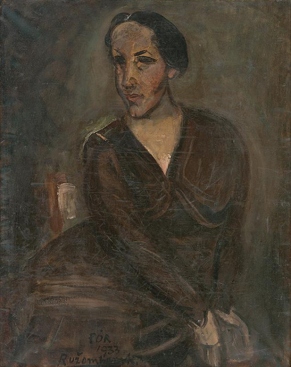 Bertalan Pór – Portrét Dr.G.z Ružomberka 