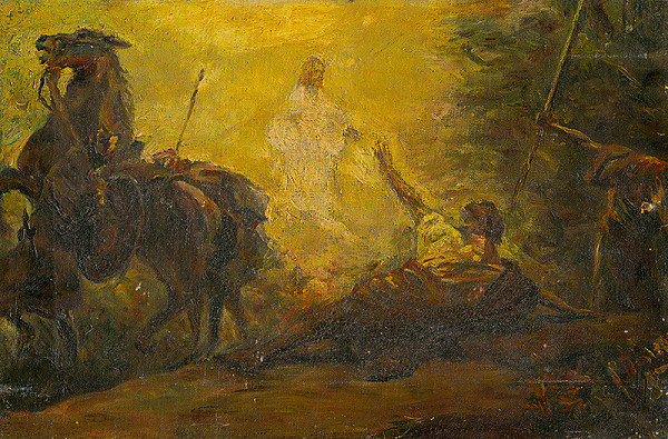 Árpád Feszty – Conversion of Paul