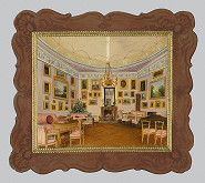 Stredoeurópsky maliar z 1. polovice 19. storočia – Castle Interior 