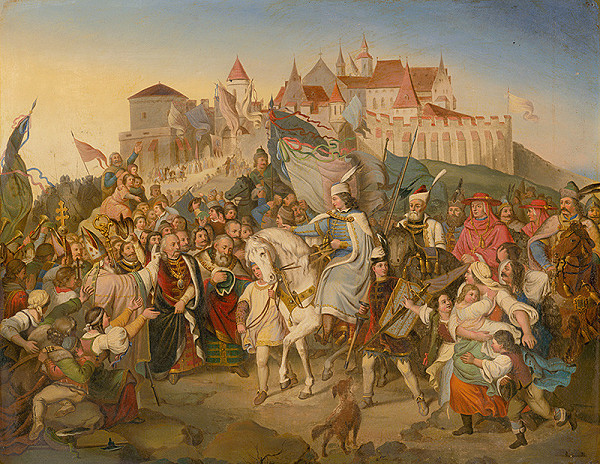 Uhorský maliar z 2. polovice 19. storočia – Historical Scene